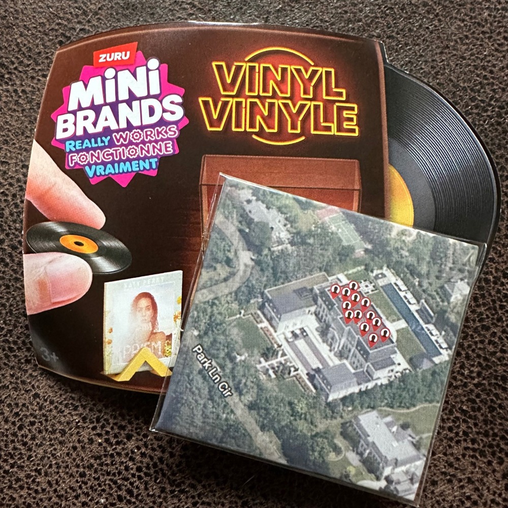 Zuru Mini Brands Vinyl Kendrick Lamar "Not Like Us" Mini Toy Record NEW RARE!